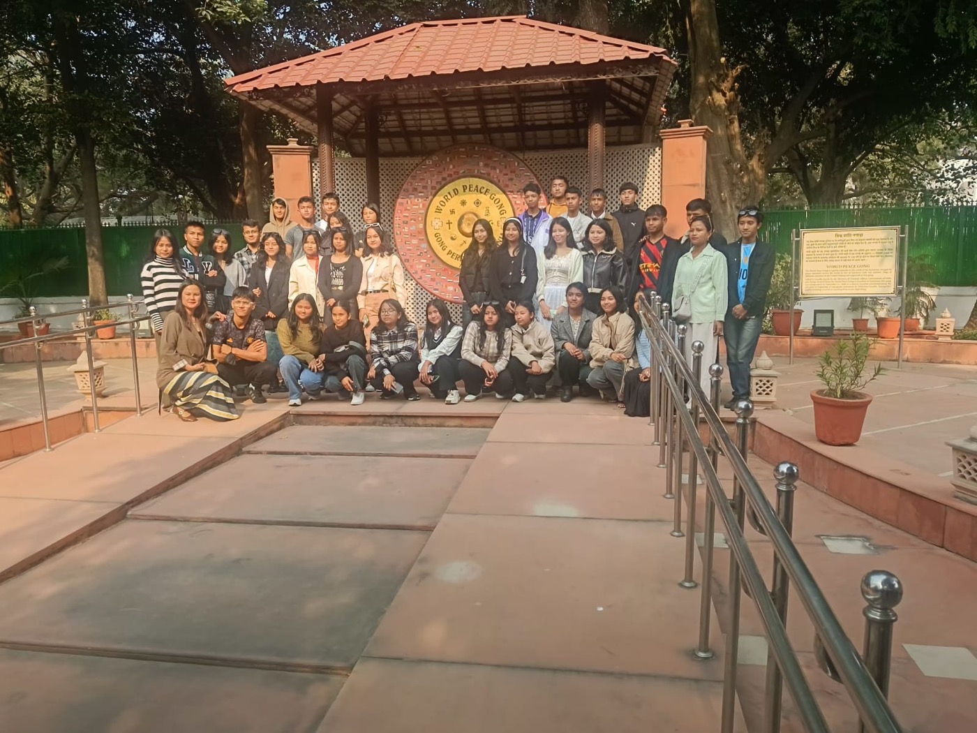 A Swann Travels school group on an educational tour in Delhi